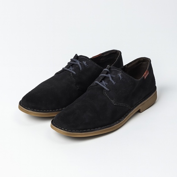 Johnston & Murphy Suede Shoes Sz 8.5 | Dark Gray | Dress or Casual | Lace-Up - Picture 6 of 11